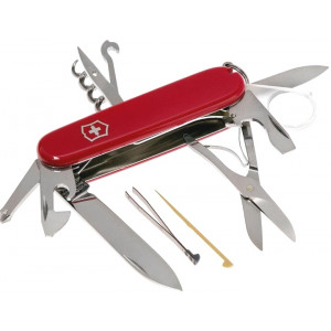 Нож перочинный Victorinox Explorer, 91 мм, 16 функций, рукоять пластик, красный