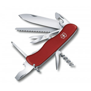Нож перочинный Victorinox Outrider, 111 мм, 14 функций, рукоять нейлон, красный
