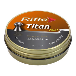 Пули Rifle Field Series Titan 6,35 мм, 2,20 грамм, 200 штук