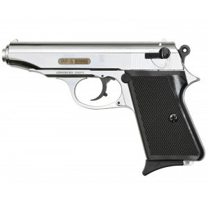 Сигнальный пистолет PP-S KURS (Walther PP) кал. 5,5 мм под 10ТК, хром