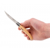 Нож филейный OPINEL №8, нержавеющая сталь, рукоять из дерева бука