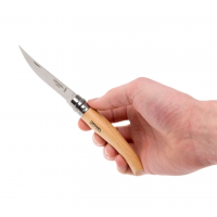 Нож филейный OPINEL №8, нержавеющая сталь, рукоять из дерева бука Нож филейный OPINEL №8, нержавеющая сталь, рукоять из дерева бука