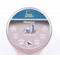 Пули H&N Piledriver 4,5 мм, 1,36 грамм, 250 штук