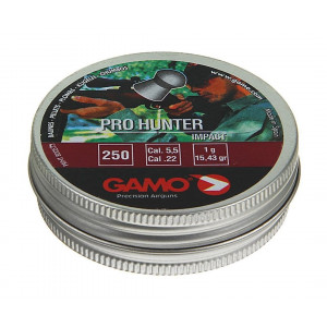 Пули Gamo Pro Hunter 5,5 мм, 1 грамм, 250 штук