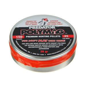 Пули JSB Predator Polymag 6,35 мм, 1,68 грамм, 150 штук